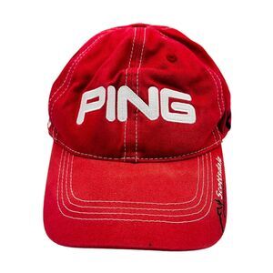 PING K15 G15 Golf Baseball Cap Scottsdale Arizona Embroidered Logo Strapback Hat